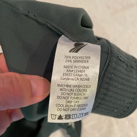 EUC Fundamental Performance Bra, size medium, green color - Picture 4 of 5